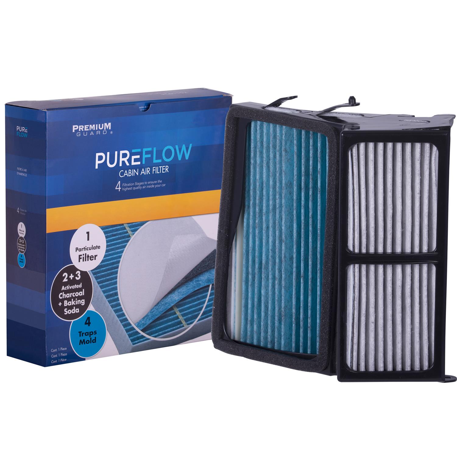 PUREFLOW 2004 Pontiac Bonneville Cabin Air Filter with Antibacterial Technology, PC5413X
