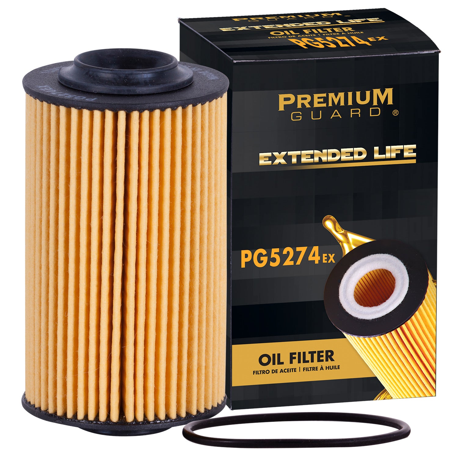 PG PG5274EX Extended Performance Oil Filter | Fits 2001 Oldsmobile Aurora
