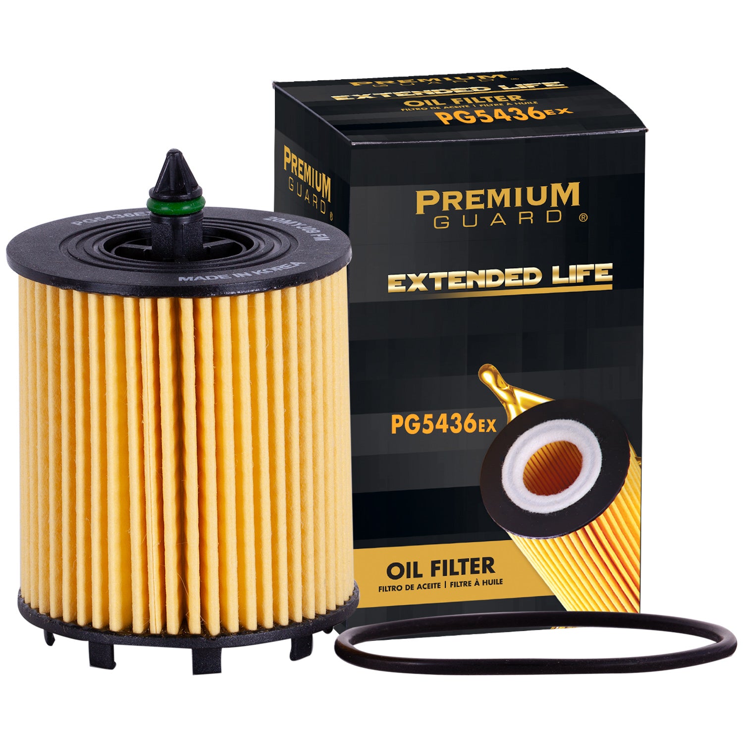 PG PG5436EX Extended Performance Oil Filter | Fits 2015 Polaris Slingshot SL