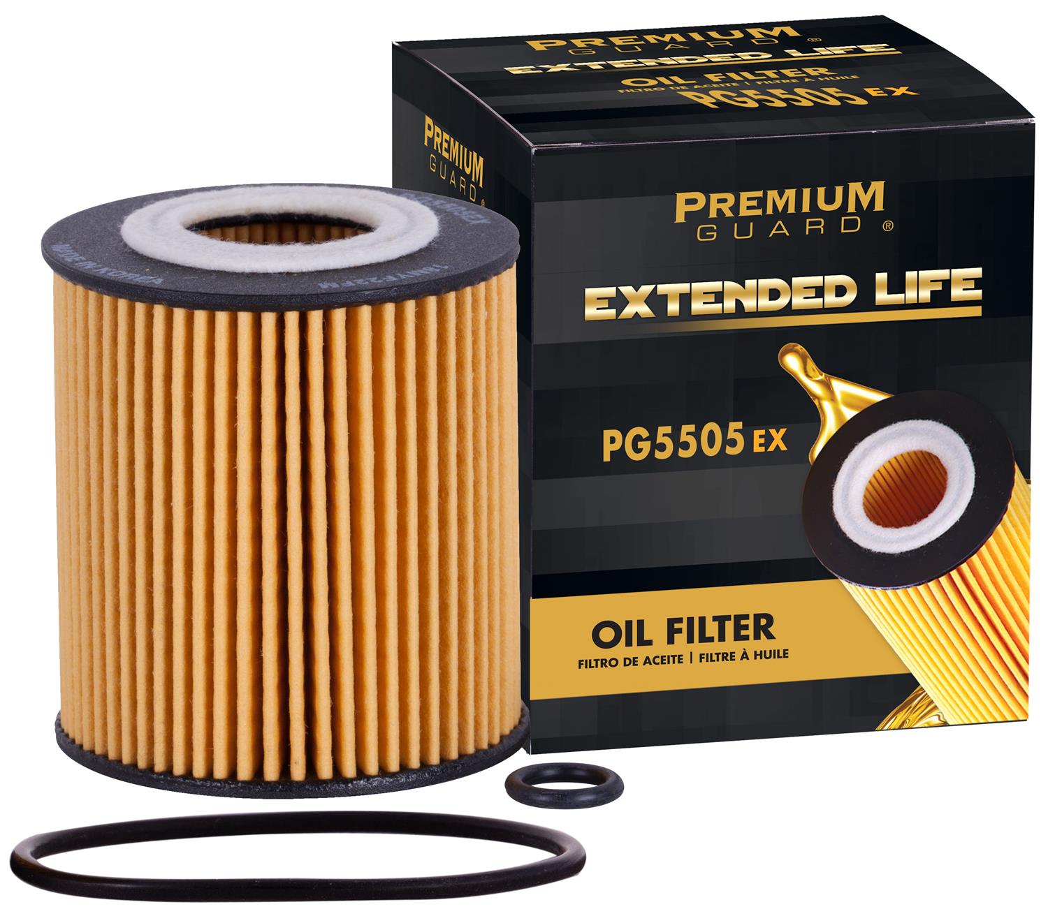 PG PG5505EX Extended Performance Oil Filter | Fits 2010 Mazda 5
