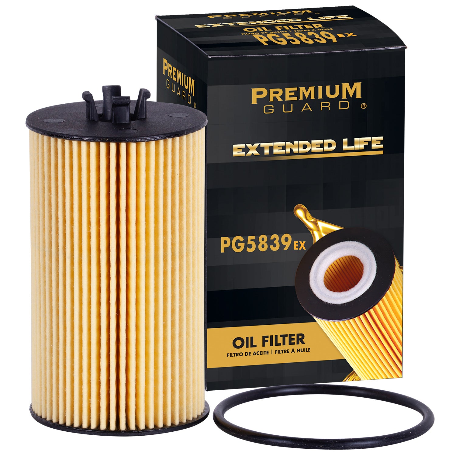 PG PG5839EX Extended Performance Oil Filter | Fits 2010 Chevrolet Aveo