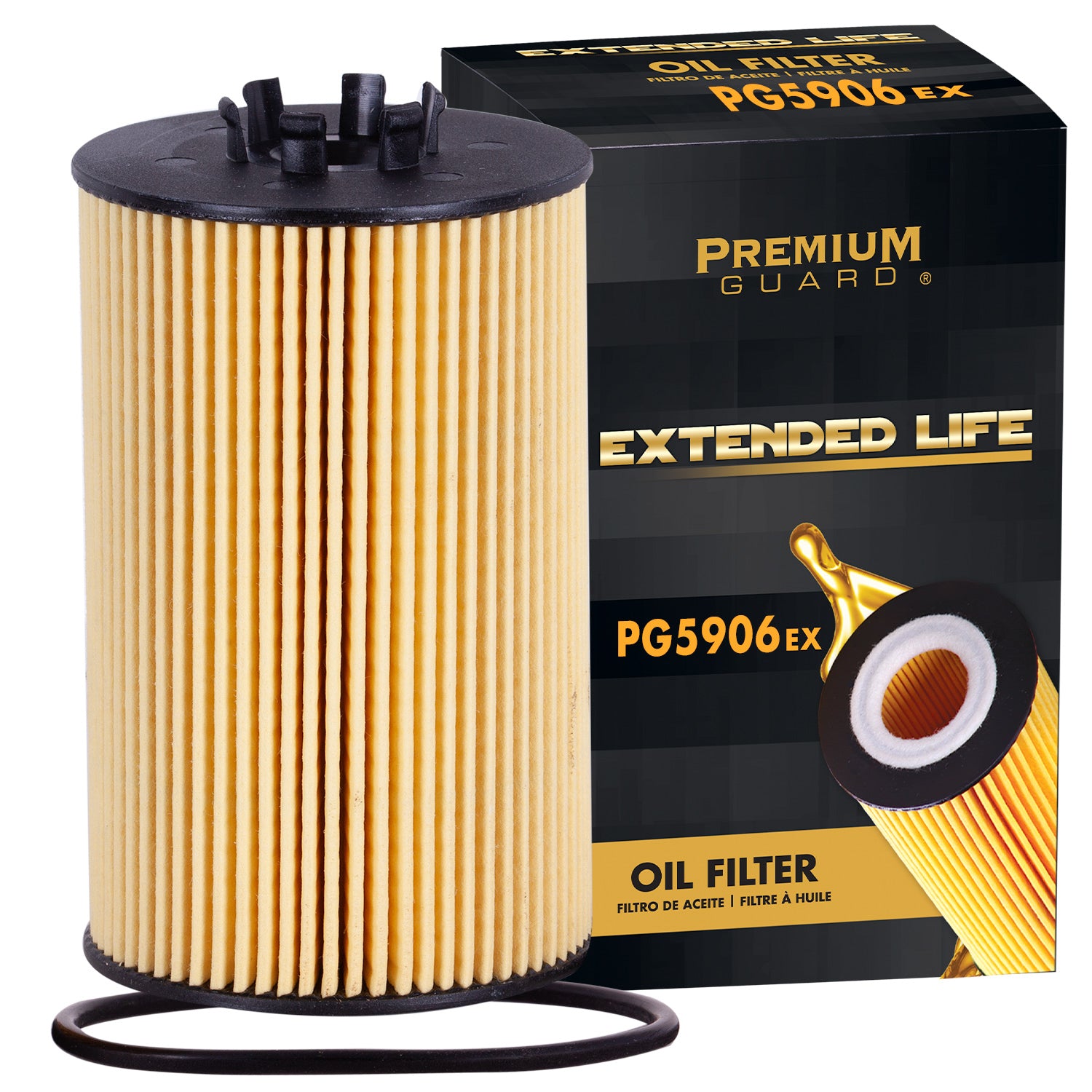 PG PG5906EX Extended Performance Oil Filter | Fits 2009 Mercedes-Benz E63 AMG