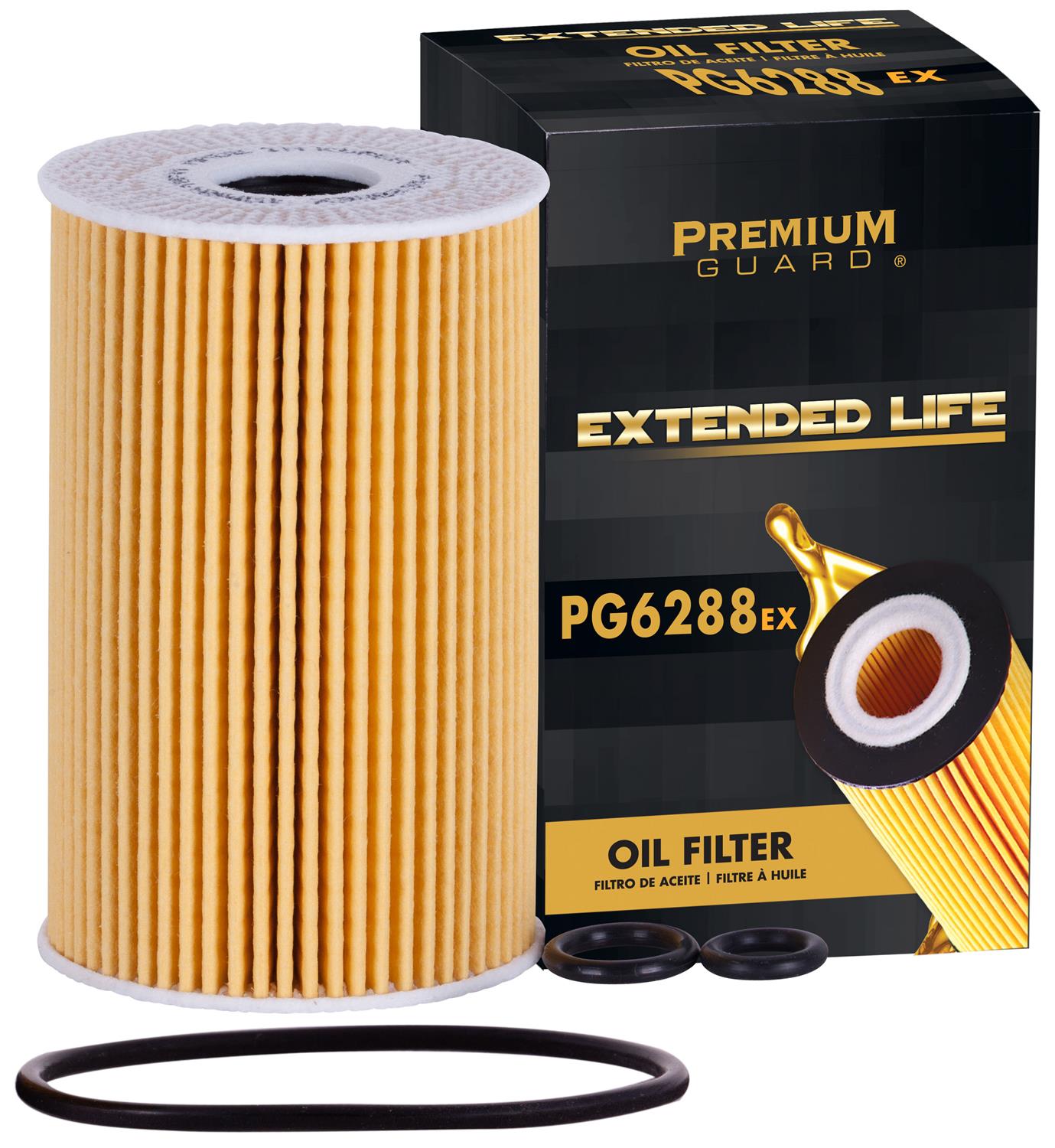 PG PG6288EX Extended Performance Oil Filter | Fits 2018 Volkswagen Vento
