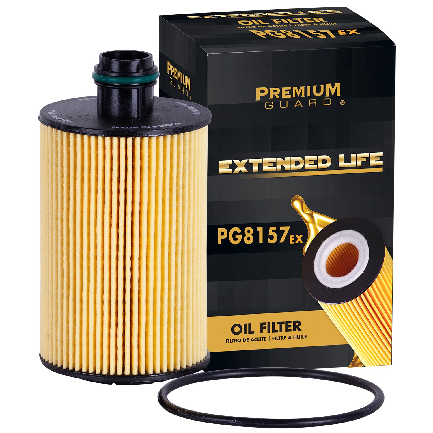 PG PG8157EX Extended Performance Oil Filter | Fits 2016 Jeep Grand Cherokee