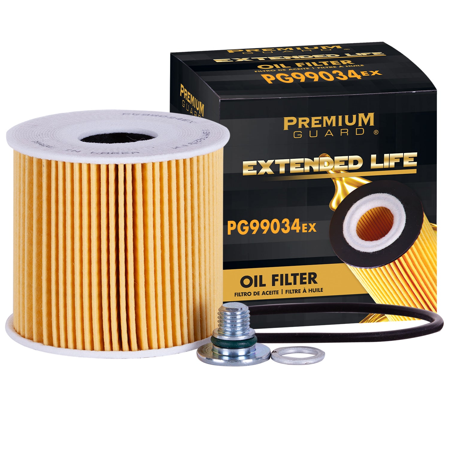 PG PG99034EX Extended Performance Oil Filter | Fits 2015 Hyundai Genesis