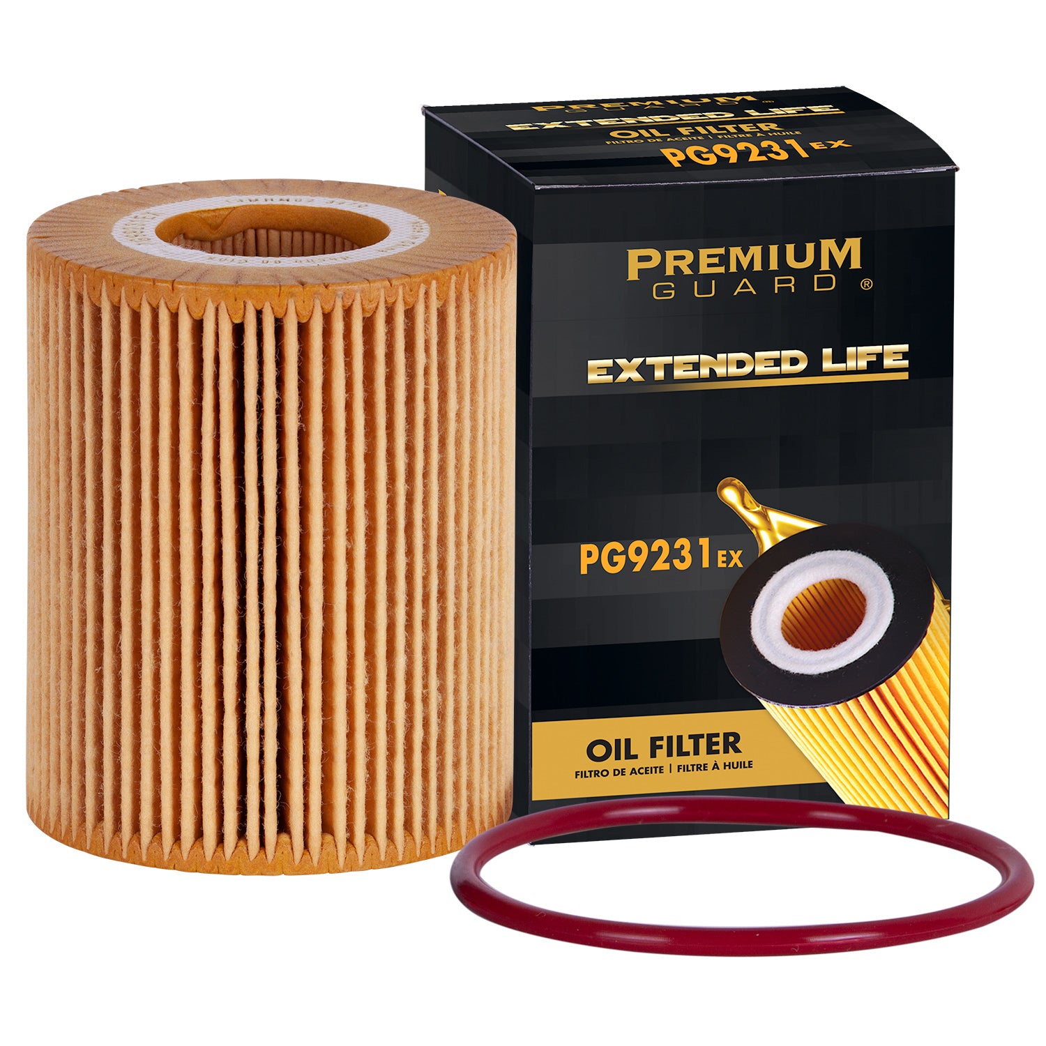 PG PG99231EX Extended Performance Oil Filter | Fits 2016 Land Rover Range Rover Sport