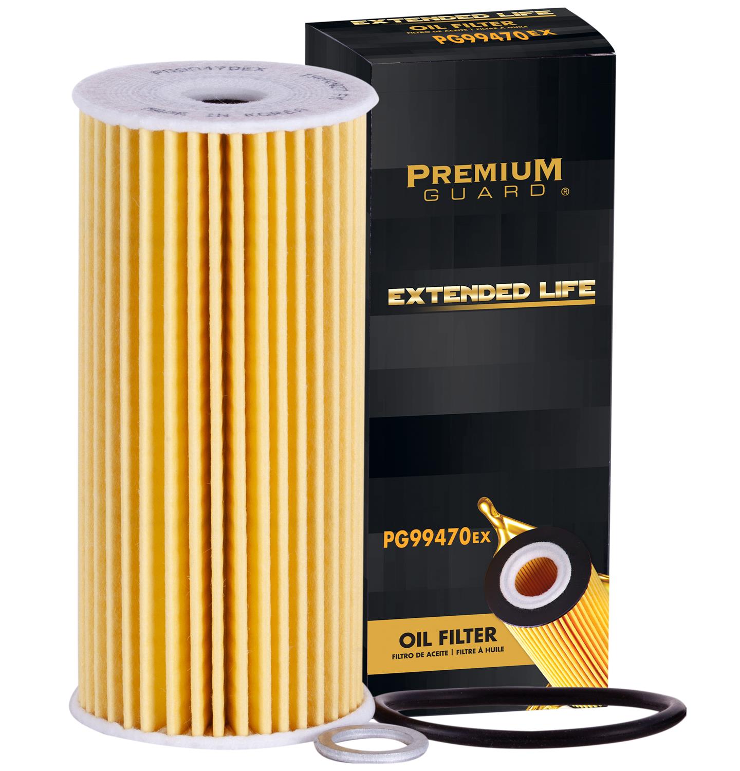 PG PG99470EX Extended Performance Oil Filter | Fits 2021 Kia Stinger