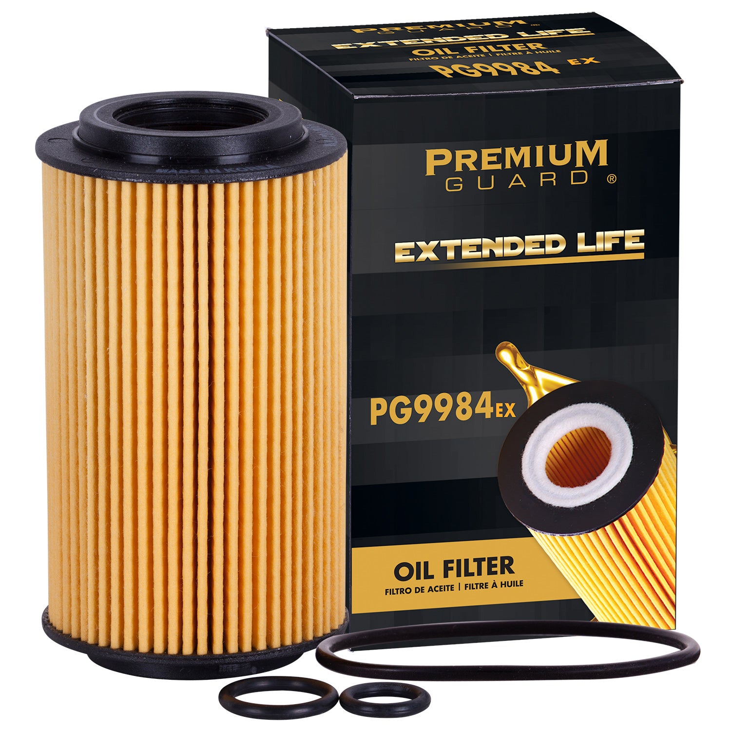 PG PG9984EX Extended Performance Oil Filter | Fits 2015 Freightliner Sprinter 2500