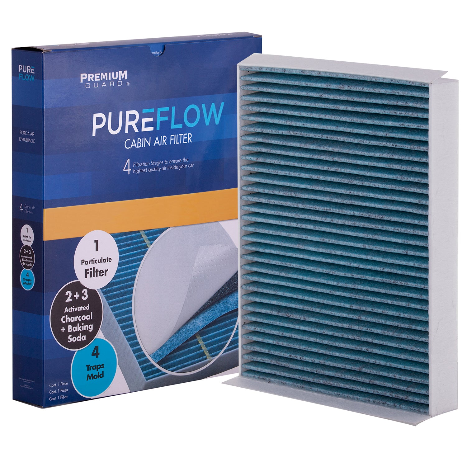 PUREFLOW® 2016 Ford Mustang Cabin Air Filter with Antibacterial Technology, PC8155X