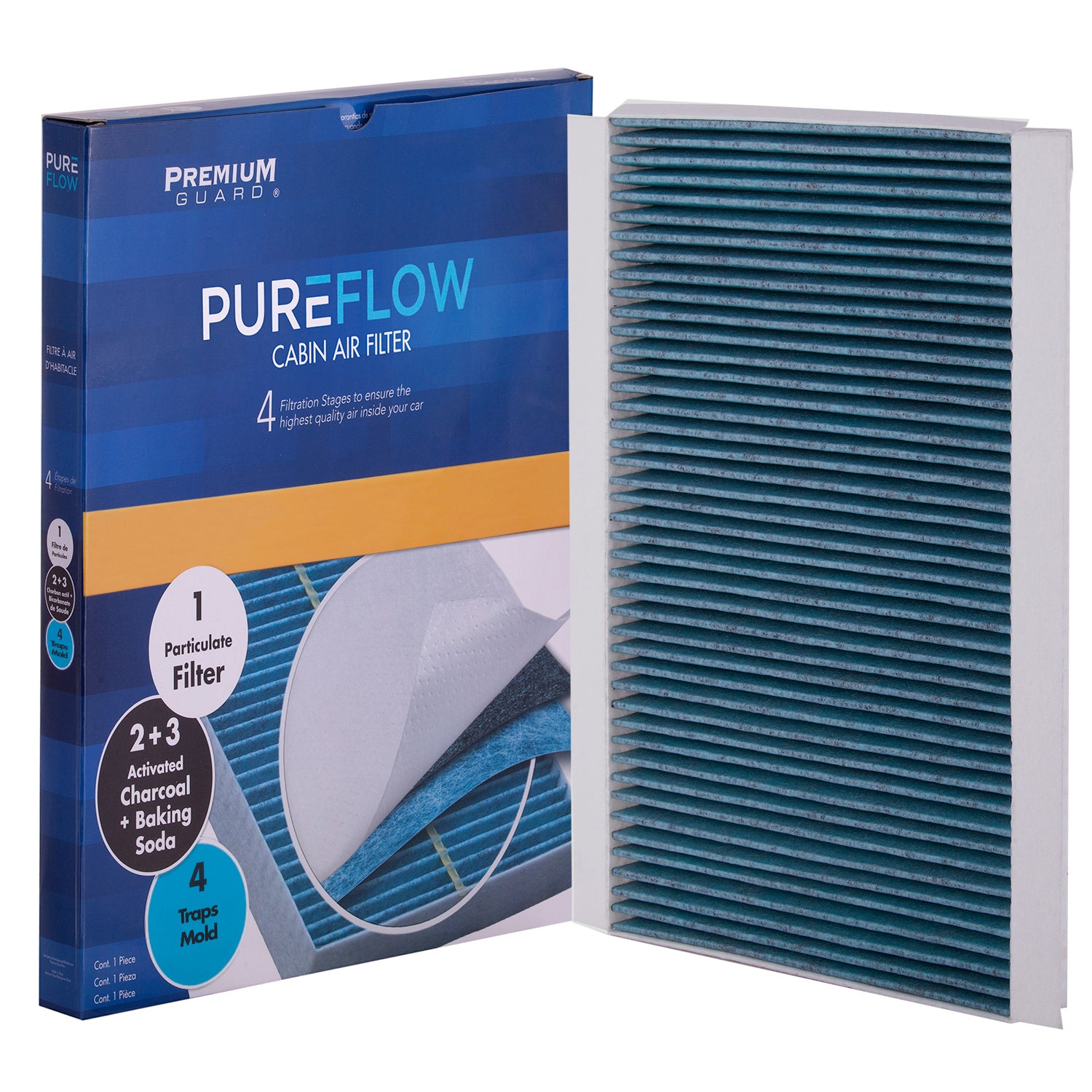 PUREFLOW 2015 Mercedes-Benz Sprinter 2500 Cabin Air Filter with Antibacterial Technology, PC9366X