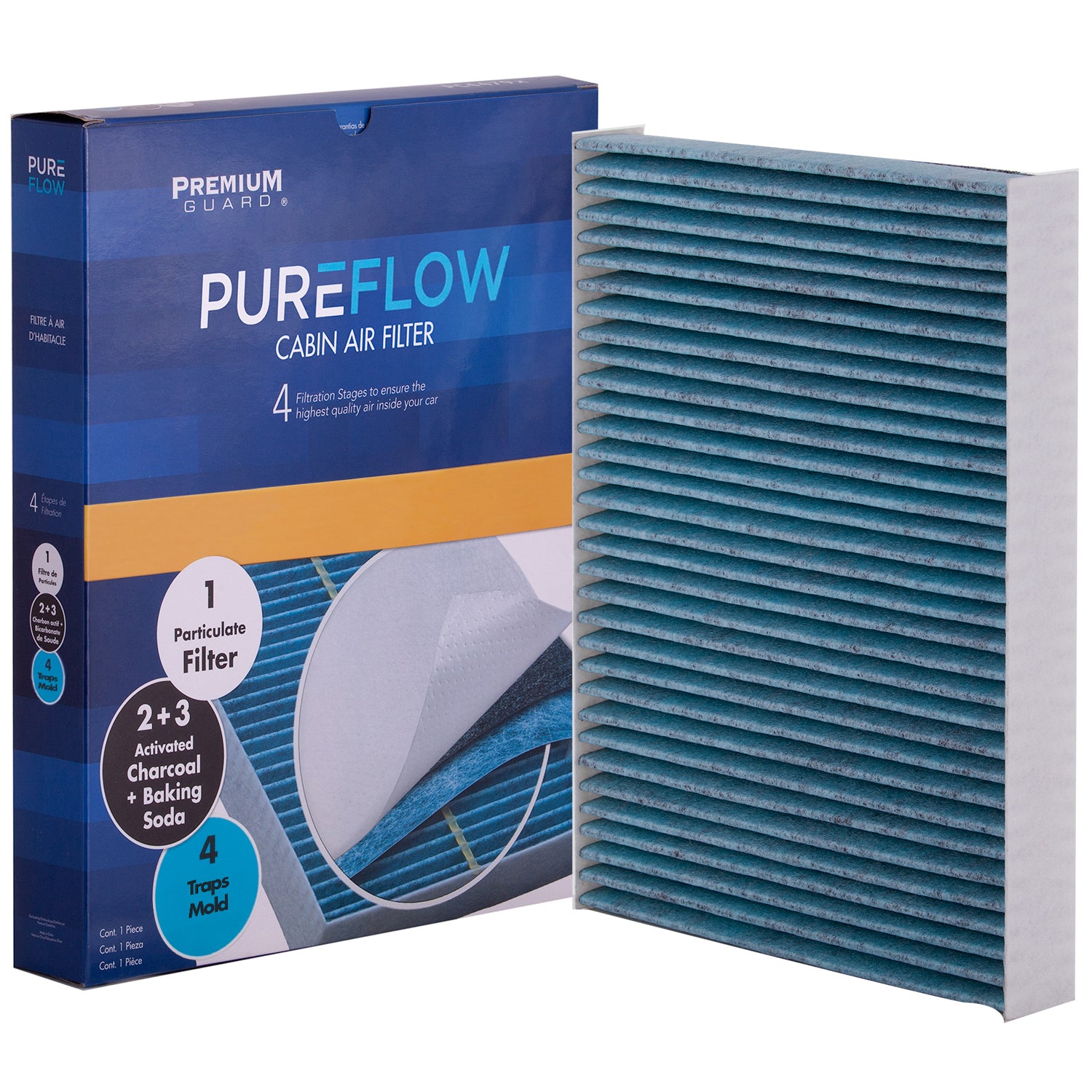 PUREFLOW® PC99099X Cabin Air Filter with Antibacterial Technology