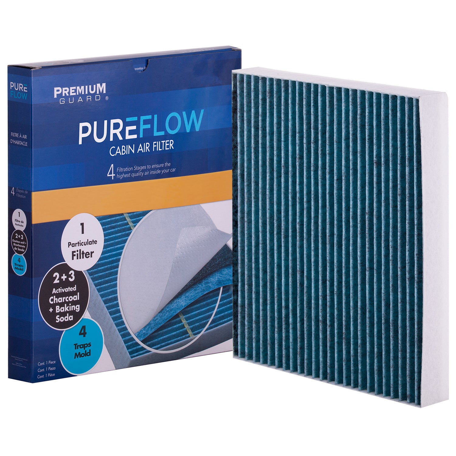 PUREFLOW 2019 Hyundai Veloster N Cabin Air Filter with Antibacterial Technology, PC99155X