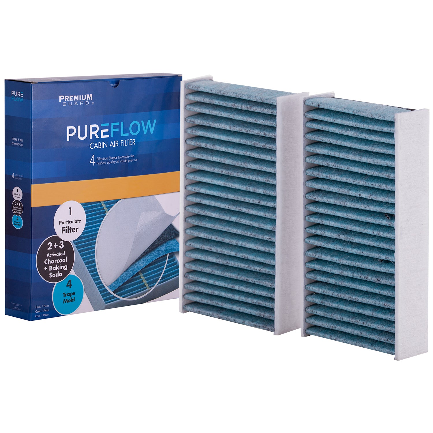 PUREFLOW® PC99242X Cabin Air Filter with Antibacterial Technology