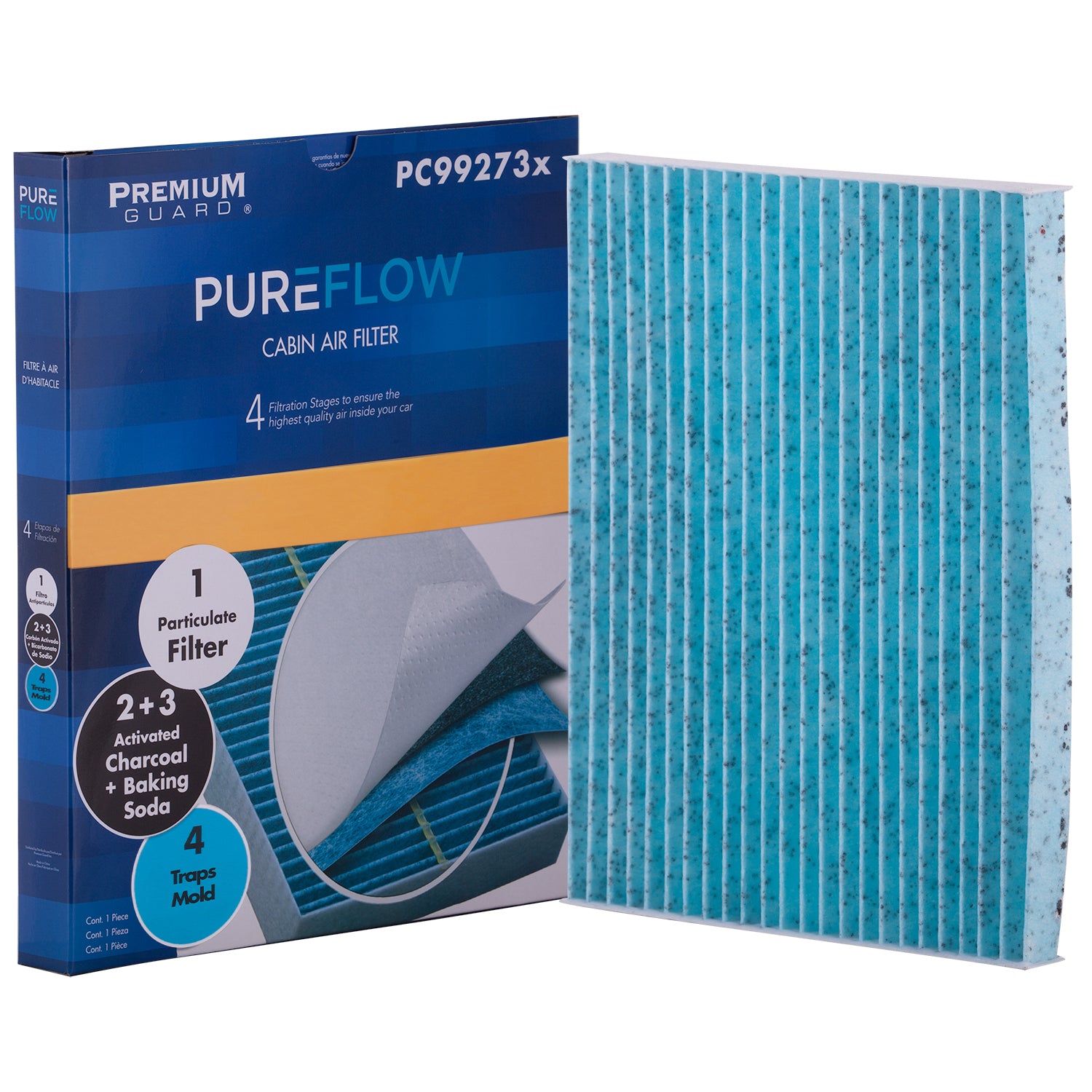 PUREFLOW® PC99273X Cabin Air Filter with Antibacterial Technology