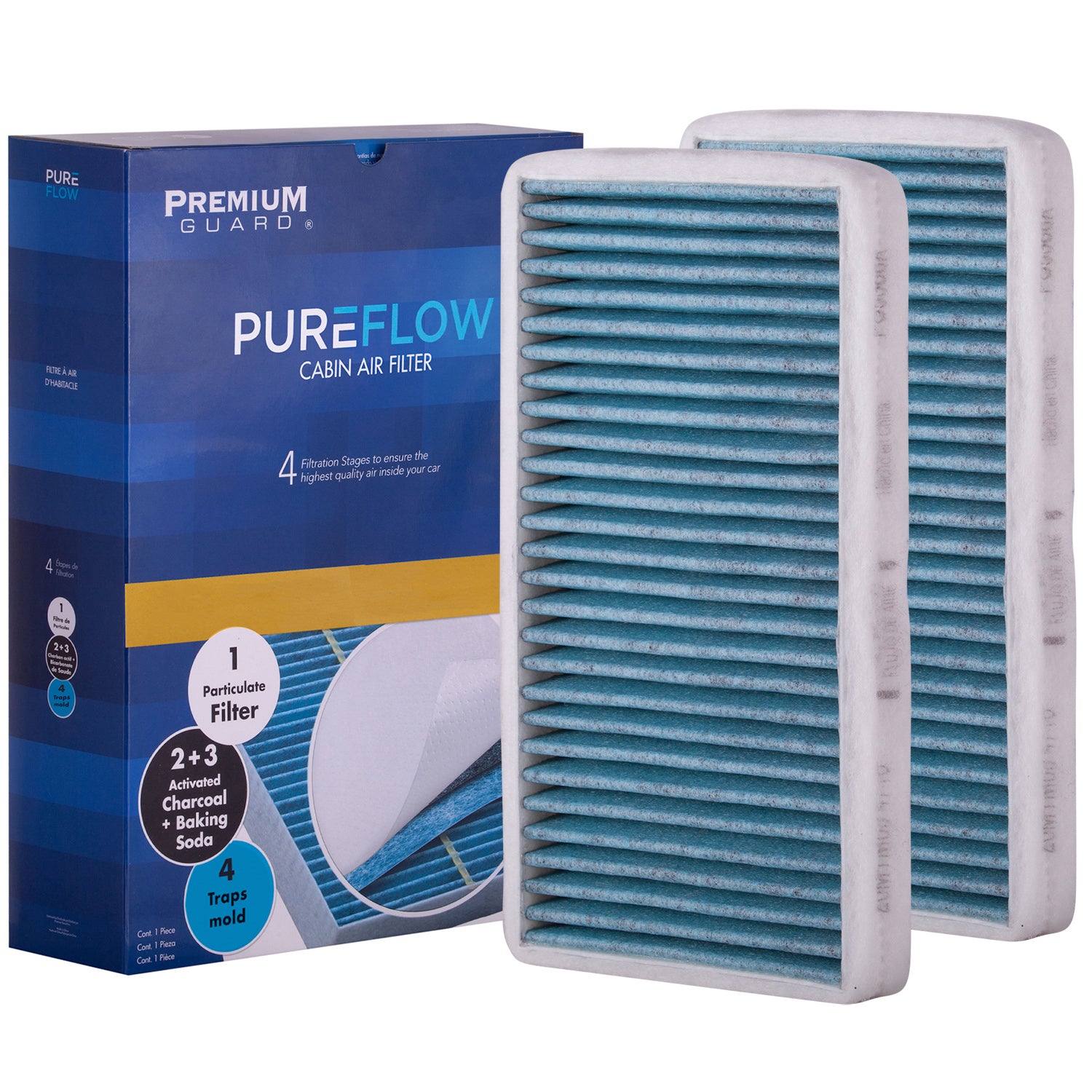 PUREFLOW 2000 Chevrolet Silverado 1500 Cabin Air Filter with Antibacterial Technology, PC5388X
