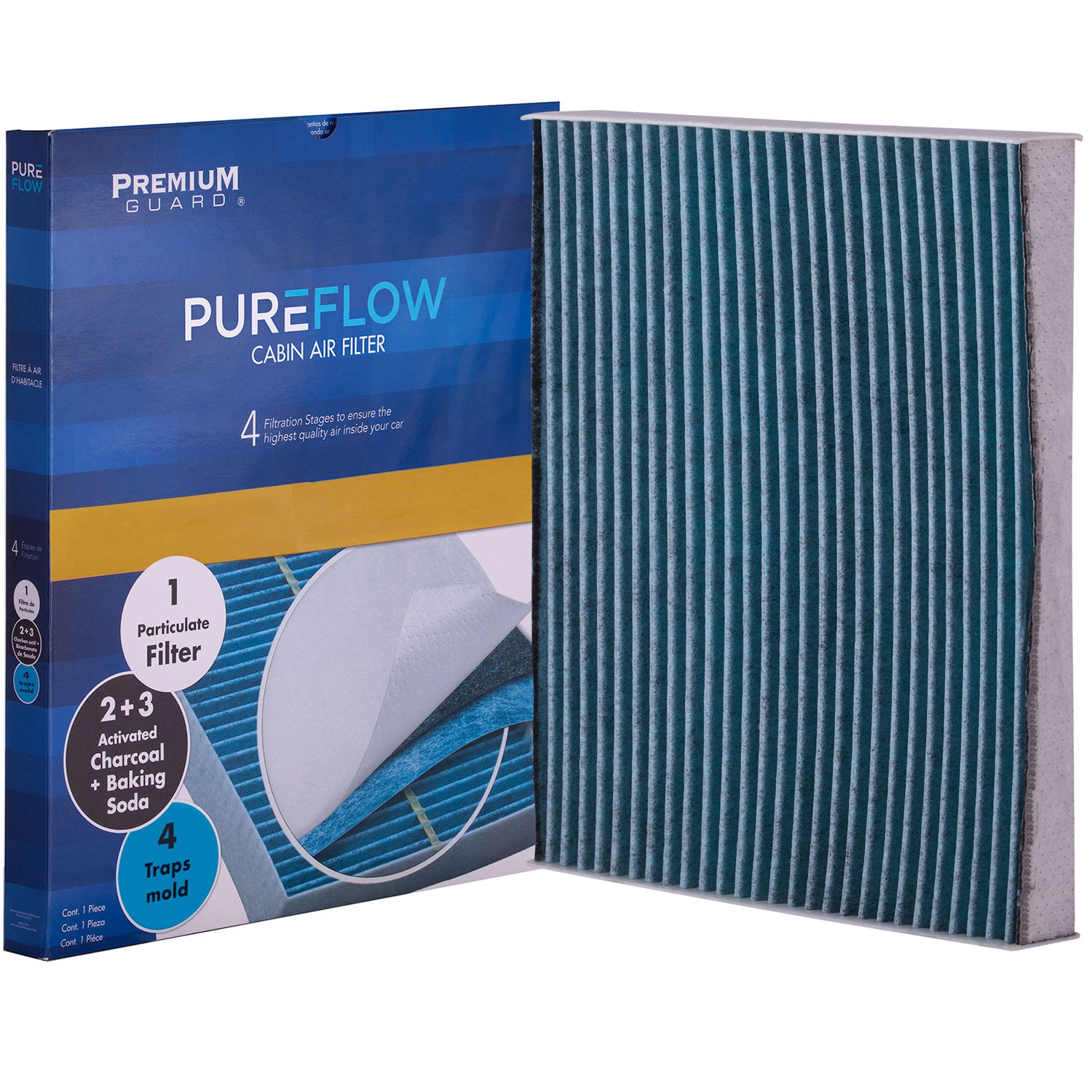 PUREFLOW 2009 Hyundai Sonata Cabin Air Filter with Antibacterial Technology, PC6157X