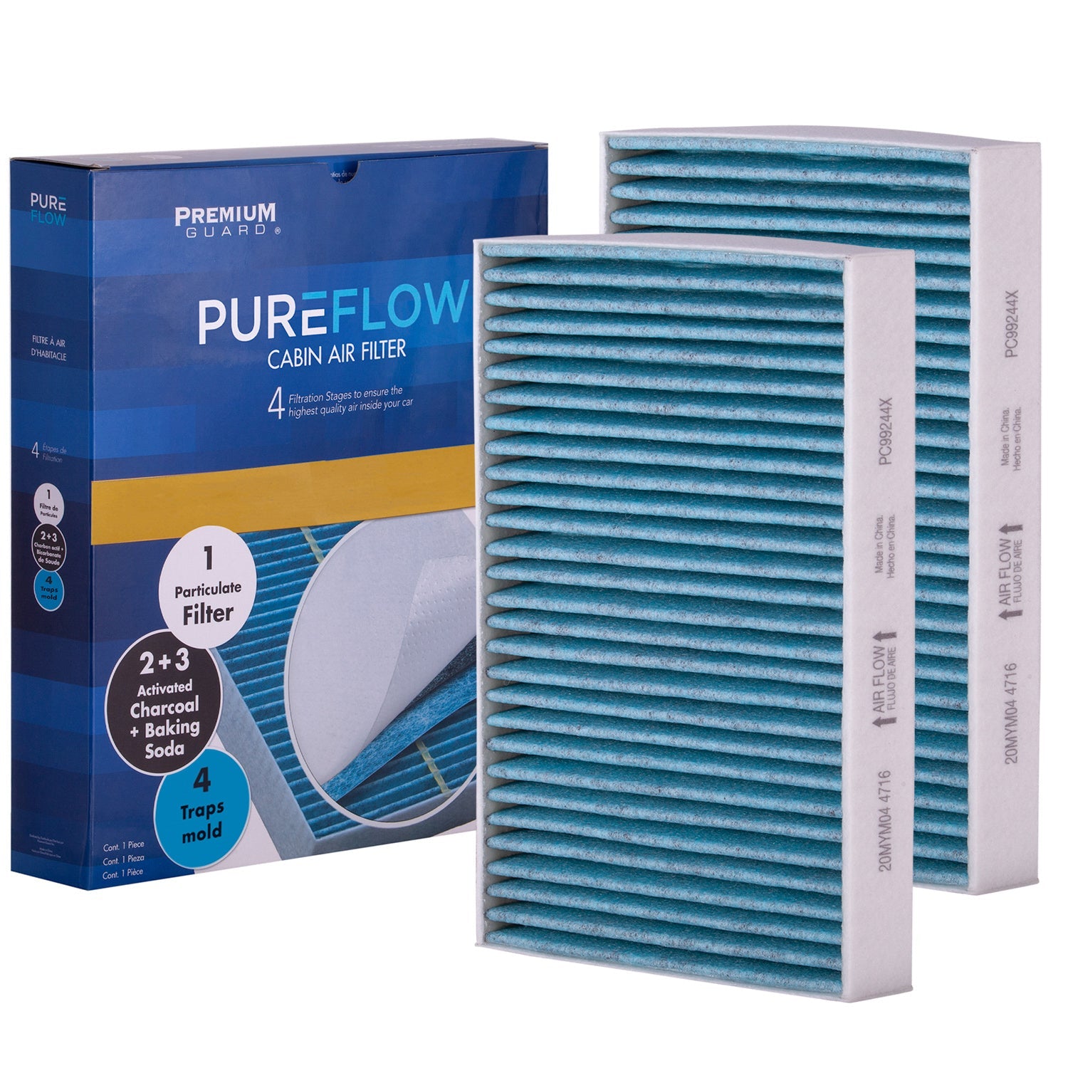 PUREFLOW 2024 BMW 740i Cabin Air Filter with Antibacterial Technology, PC99244X
