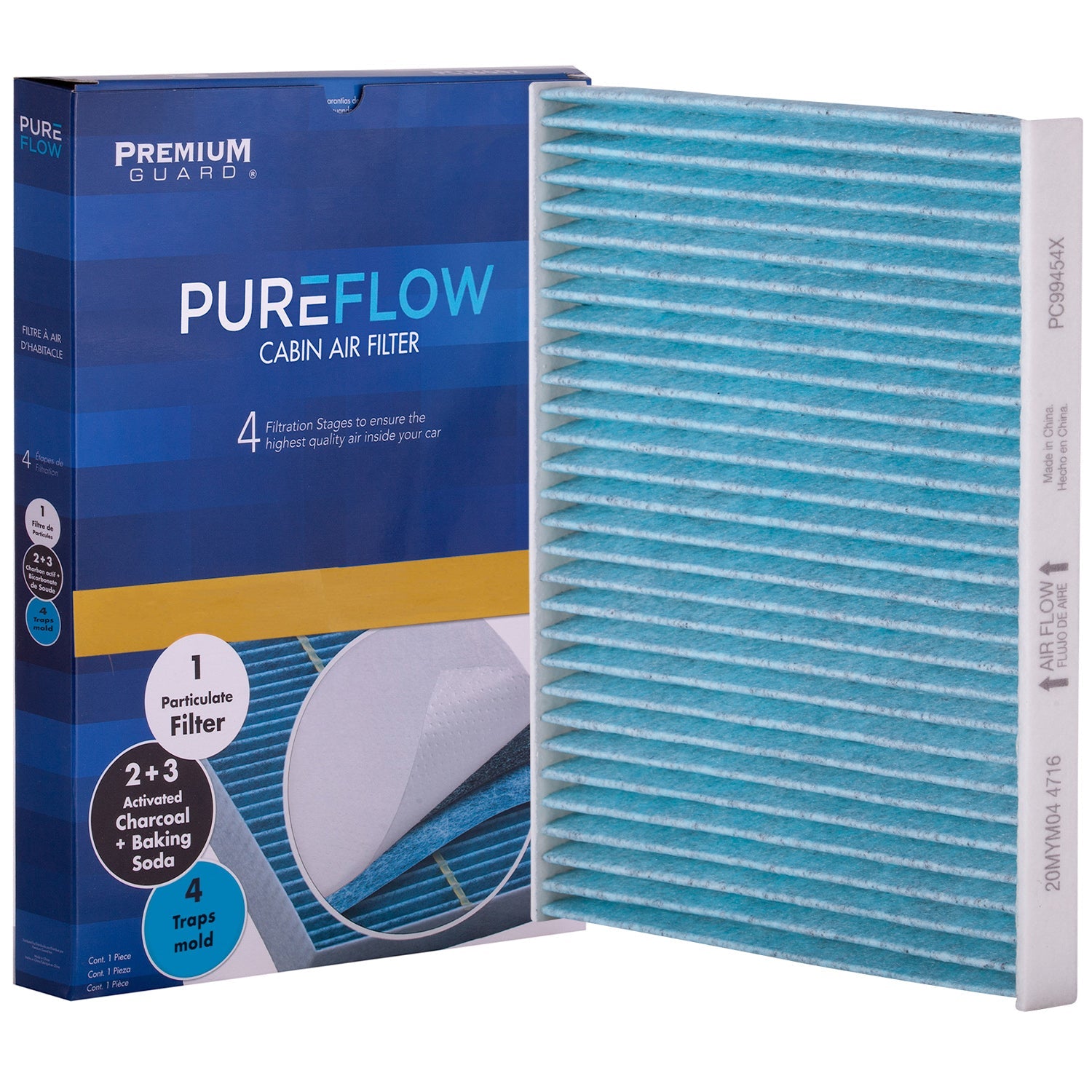 PUREFLOW 2024 Jeep Gladiator Cabin Air Filter with Antibacterial Technology, PC99454X