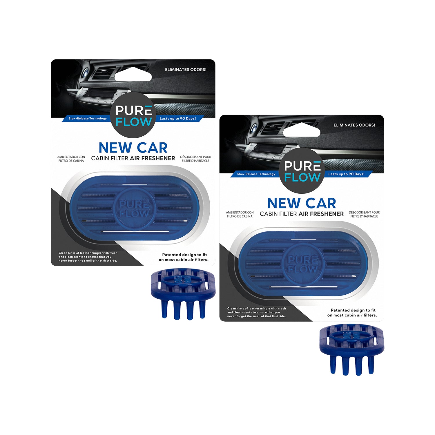 best car air freshener for cigarette smoke Febreze Vent Clips Odor Eliminator, Citrus Scent 2 Pack : Automotive Simply attach to air vents to begin slowly releasing refreshing scent for up to 30 days Pureflow Cabin Filter Air Freshener