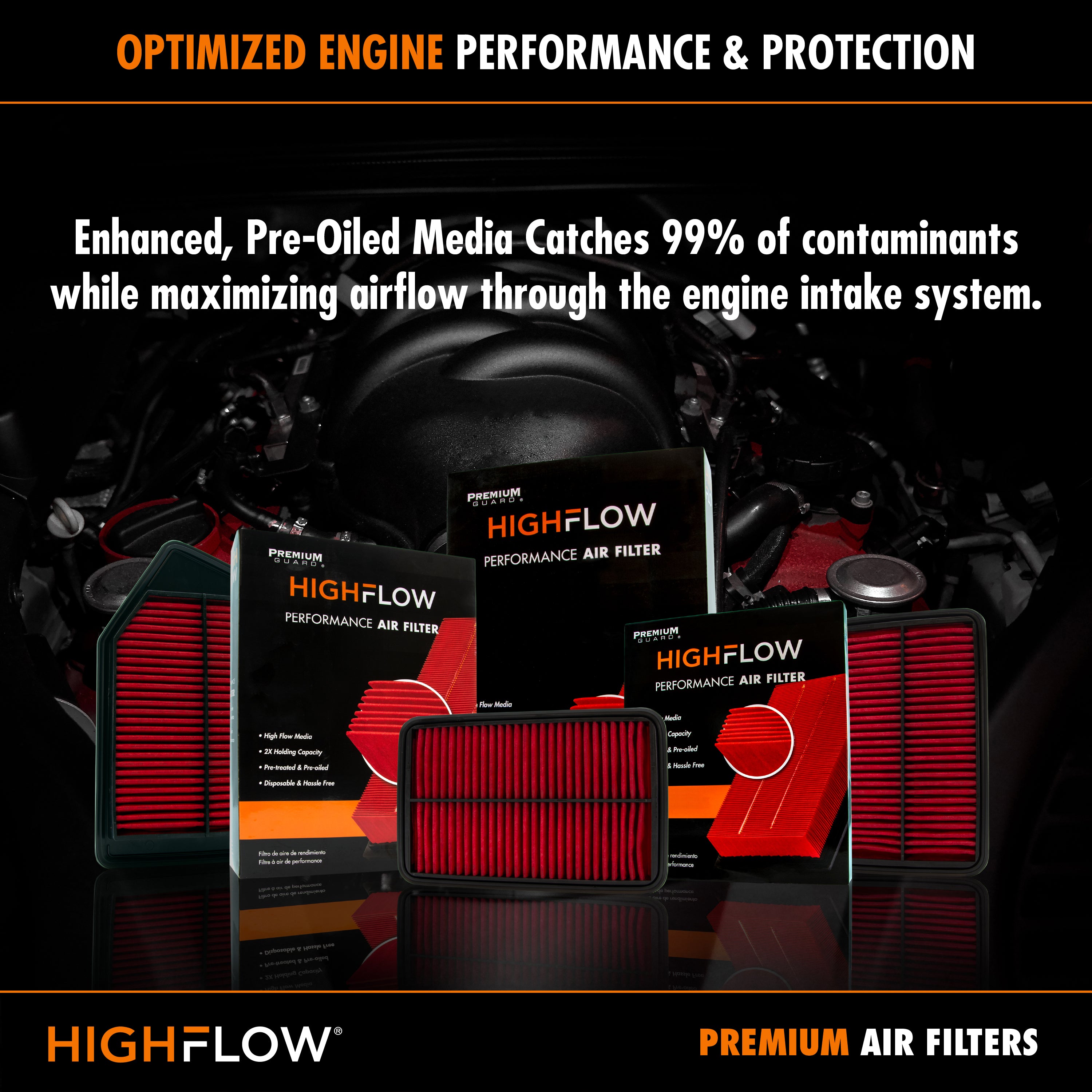 1998 Mercedes-Benz E430 Air Filter  PA7698